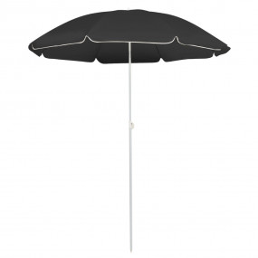 Garden Parasol Anthracite Polyester, Steel 71 in Foldab...