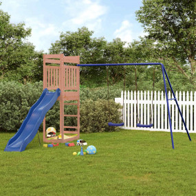 Outdoor Play-set Blue Solid Douglas Fir wood, Polypropy...
