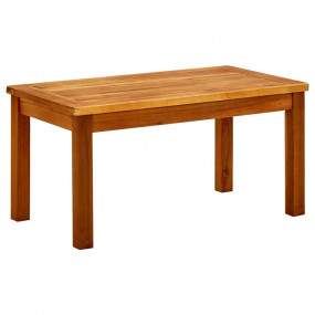 Coffee Table Natural Acacia Solid Acacia Wood Small Dur...