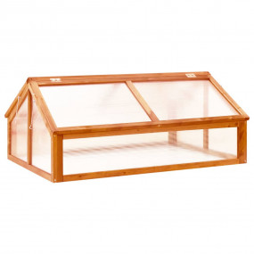 Greenhouse Brown Solid firwood Medium Foldable Greenhou...