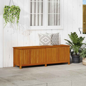 Storage Box Oiled solid acacia wood 68.9 in x 19.7 in x...