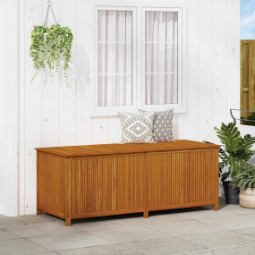 Storage Box Brown Solid acacia wood, Polyethylene Large...