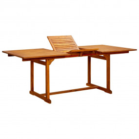Garden Table Natural wood Solid acacia wood Medium Exte...