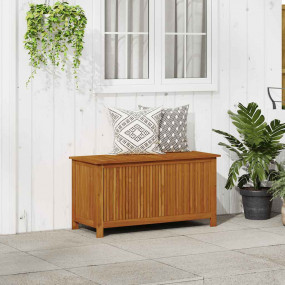 Storage Box Natural wood Solid acacia wood with an oil ...