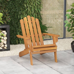 Garden Chair Natural wood Solid Acacia wood Standard Fo...