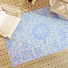 Outdoor Carpet Baby blue Polypropylene (PP) 55.1 x 78.7...