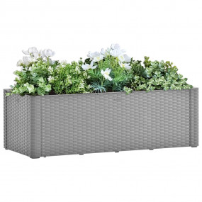 Raised Bed Stone grey Polypropylene (PP) Large