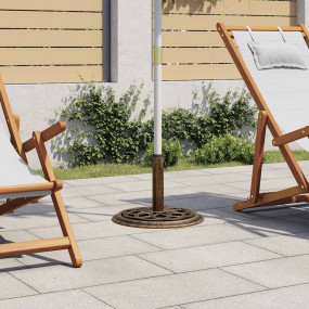 Umbrella Base Bronze Cast Iron Standard Durable Umbrell...