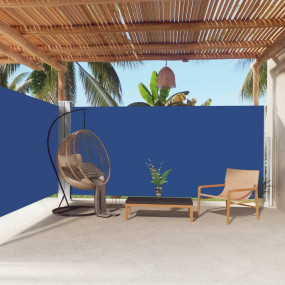 Side Awning Blue Polyester with PU coating, Steel, Alum...