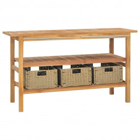 Bathroom Vanity Cabinet Teak Solid teak wood, Seagrass