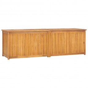 Garden Box Natural Teak Solid Teak Wood 68.9 in x 19.7 ...