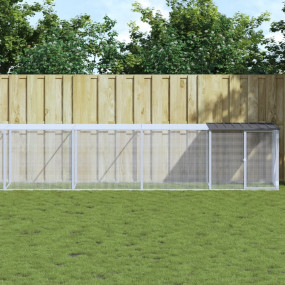 Chicken Cage Anthracite Galvanized Steel Durable Chicke...