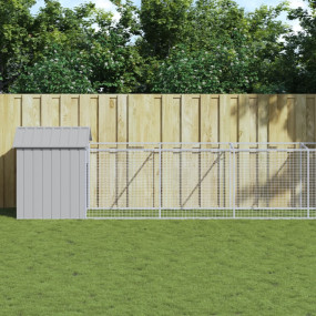 Dog House Light Grey Galvanized steel 46.1 x 320.9 x 48...