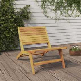 Garden Chair Teak Solid teak wood Standard Foldable