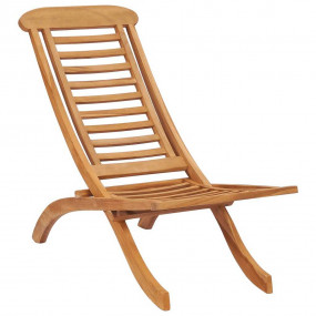 Garden Chair Teak Solid Teak wood with water-based fini...