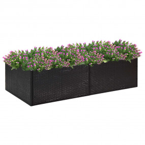 Garden Planter Black, Clear