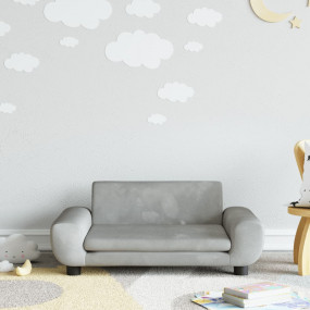 Kids Sofa Light grey