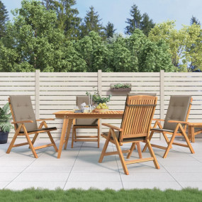 Reclining Garden Chair Set of 4