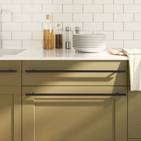 Cabinet Handle Set of 20 Black