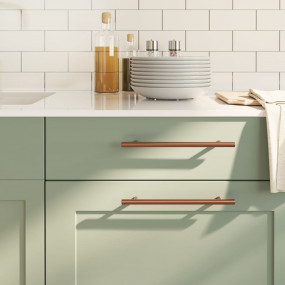Cabinet Handle Set of 10 Bronze Stainless Steel