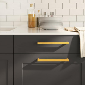 Cabinet Handle Set of 20 Gold Stainless Steel 8.8 in ho...