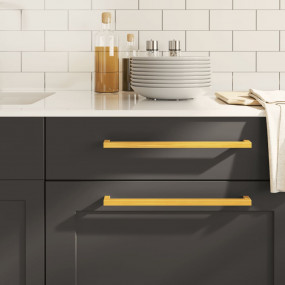Cabinet Handle Set of 20 Gold Stainless steel