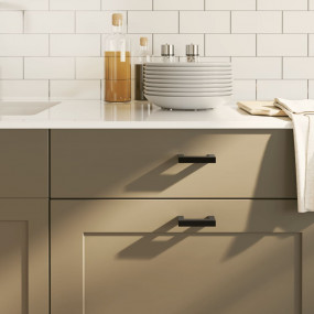 Cabinet Handle Set of 20 Black