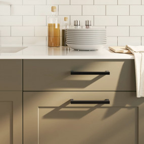 Cabinet Handle Set of 20 Black