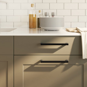 Cabinet Handle Set of 20 Black