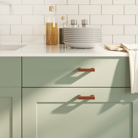 Cabinet Handle Set of 20 Bronze Stainless Steel Standar...