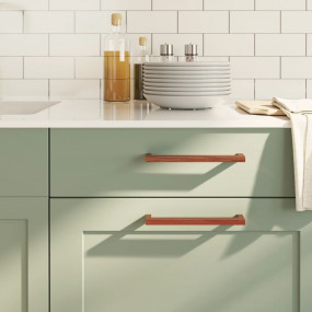 Cabinet Handle Set of 20 Bronze Stainless steel Sleek