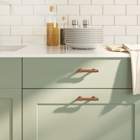 Cabinet Handle Set of 20 Bronze Stainless steel