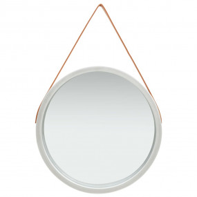 Wall Mirror Silver and brown
