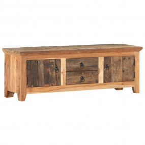 TV Cabinet Natural wood Solid acacia wood Medium TV Cab...