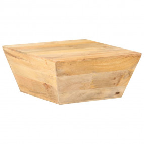 Coffee Table Natural Wood Solid Mango Wood Medium Durab...