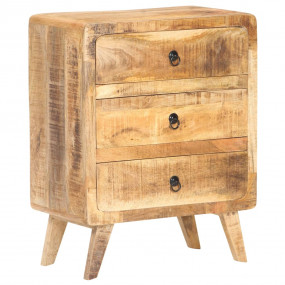 Sideboard Natural Mango Wood Rough Mango Wood