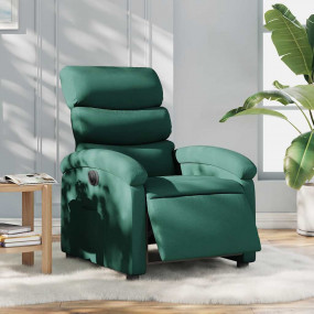 Electric Recliner Chair Dark Green