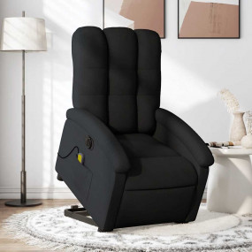 Electric Stand Up Massage Recliner Chair Black
