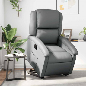 Electric Stand Up Recliner Chair Gray