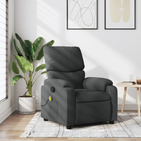 Massage Recliner Chair Dark Gray