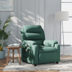Massage Recliner Chair Dark Green