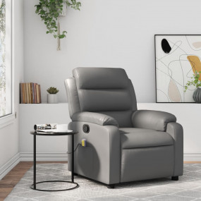 Massage Recliner Chair Gray