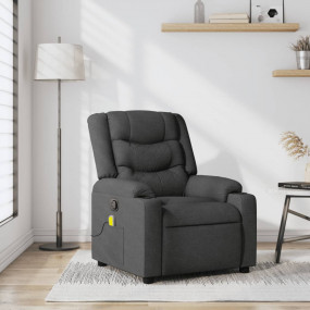 Massage Recliner Chair Dark Grey