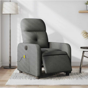 Electric Massage Recliner Chair Dark Gray
