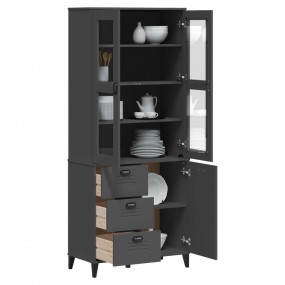 Highboard Anthracite Grey