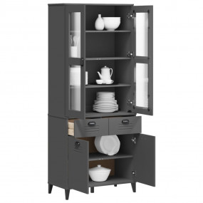 Highboard Charcoal grey