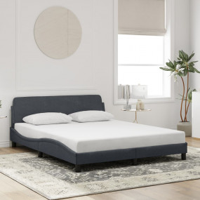 Bed Frame Dark grey