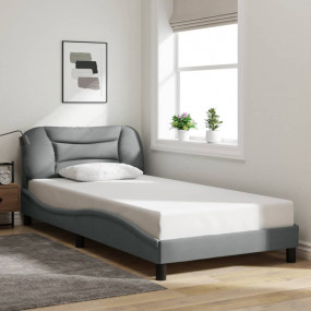 Bed Frame Light Gray