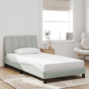Bed Frame Light Gray