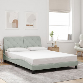 Bed Frame Light Grey